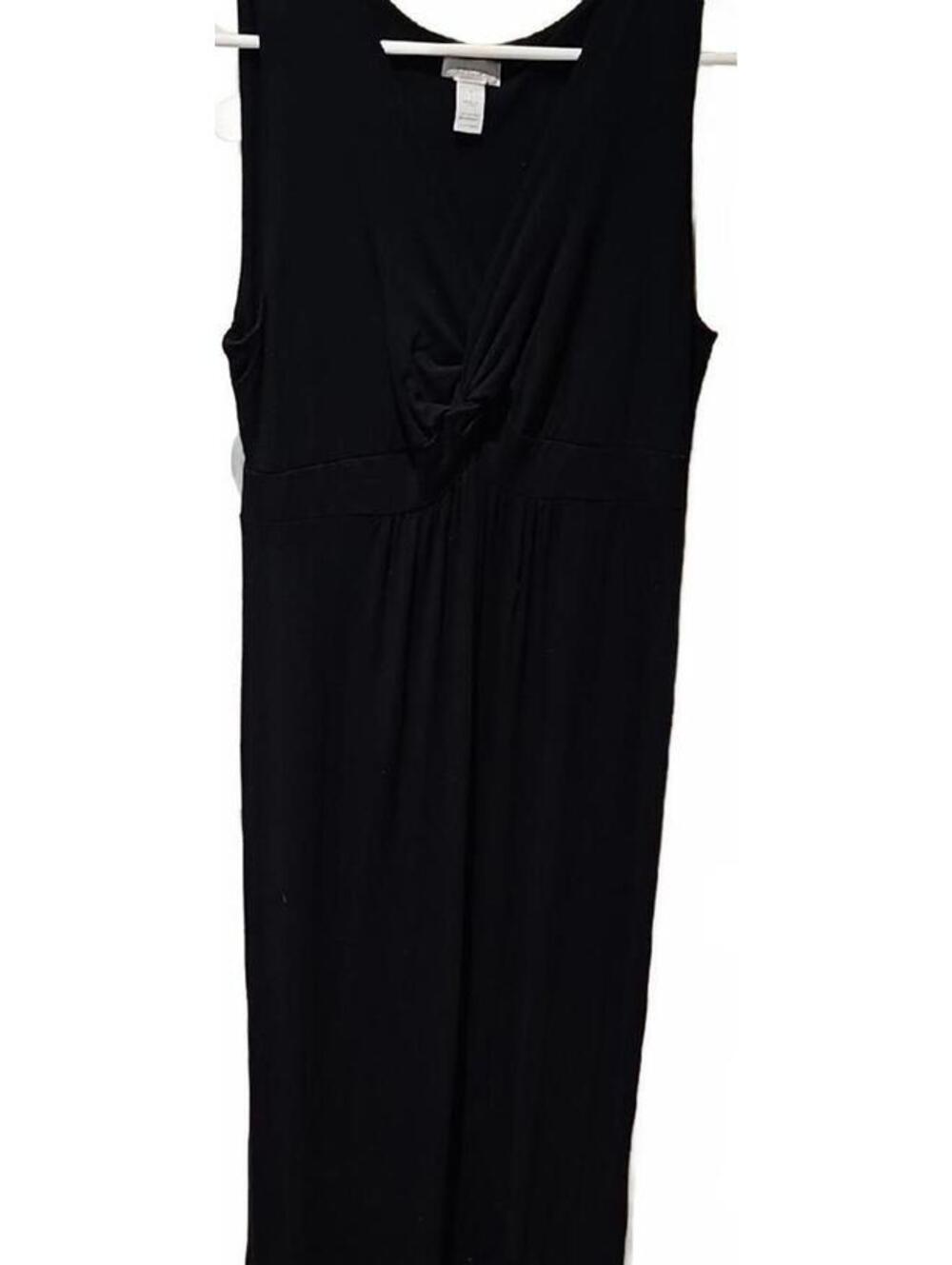 Chico's Maxi Dress With Faux Knot Size 1 (M)
